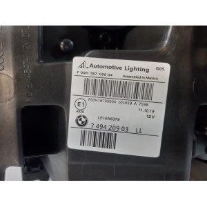 BMW X5 G05 / X6 G06 Laserová lampa ČIERNA R - 13380 | mobilpol.sk