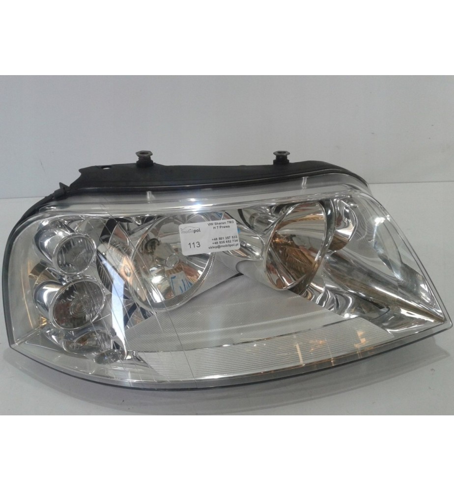VW SHARAN 7M3 PRAVÉ SVIETIDLO EU H7 -113