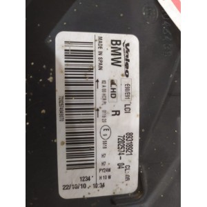 BMW 3 90 / E91 LCI Predná lampa H7 R - 14869 | mobilpol.sk