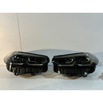 BMW G01 G02 LCI Lampa Adaptive Led Čierna R- 15244