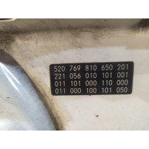 MERCEDES S W221 Kapota / Kryt Motora - 15364