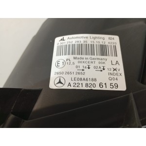 MERCEDES S W221 LCI Lampa Bi-Xenon Night Vision Lewa - 18789 | mobilpol.sk