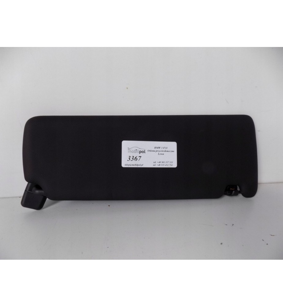 BMW 3 F30 F31 Ochranný slnečník Ľavý - 3367
