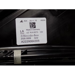 Mercedes S trieda W222 LCI Predné svetlo ľavé 6403 | mobilpol.sk