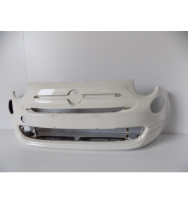 Fiat 500 LCI Predný nárazník (biely) - 10165
