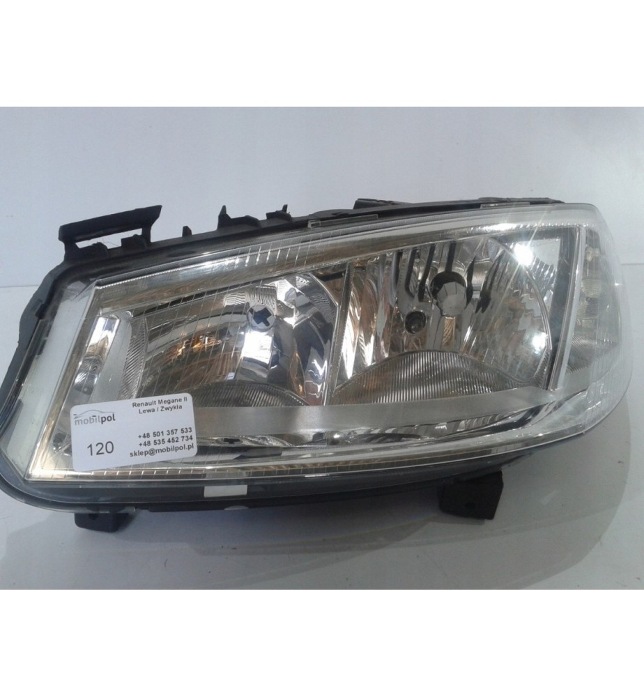RENAULT MEGANE 2 Predné svetlo L - 0120