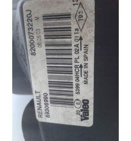 RENAULT MEGANE 2 Predné svetlo L - 0120