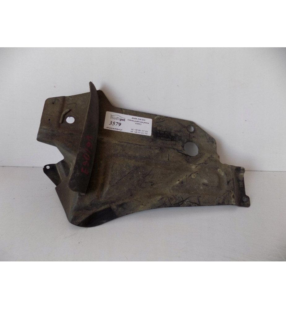 BMW 3 E90 E91 Kryt podvozku Pravý - 3579