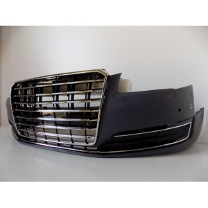 Audi A8 4H0 D4 LCI Predný nárazník - 11104 | mobilpol.sk