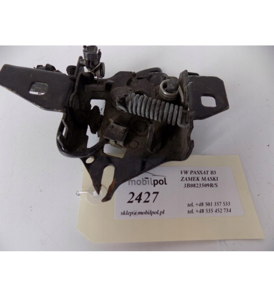 VW PASSAT B5 ZÁMKY KAPOTY