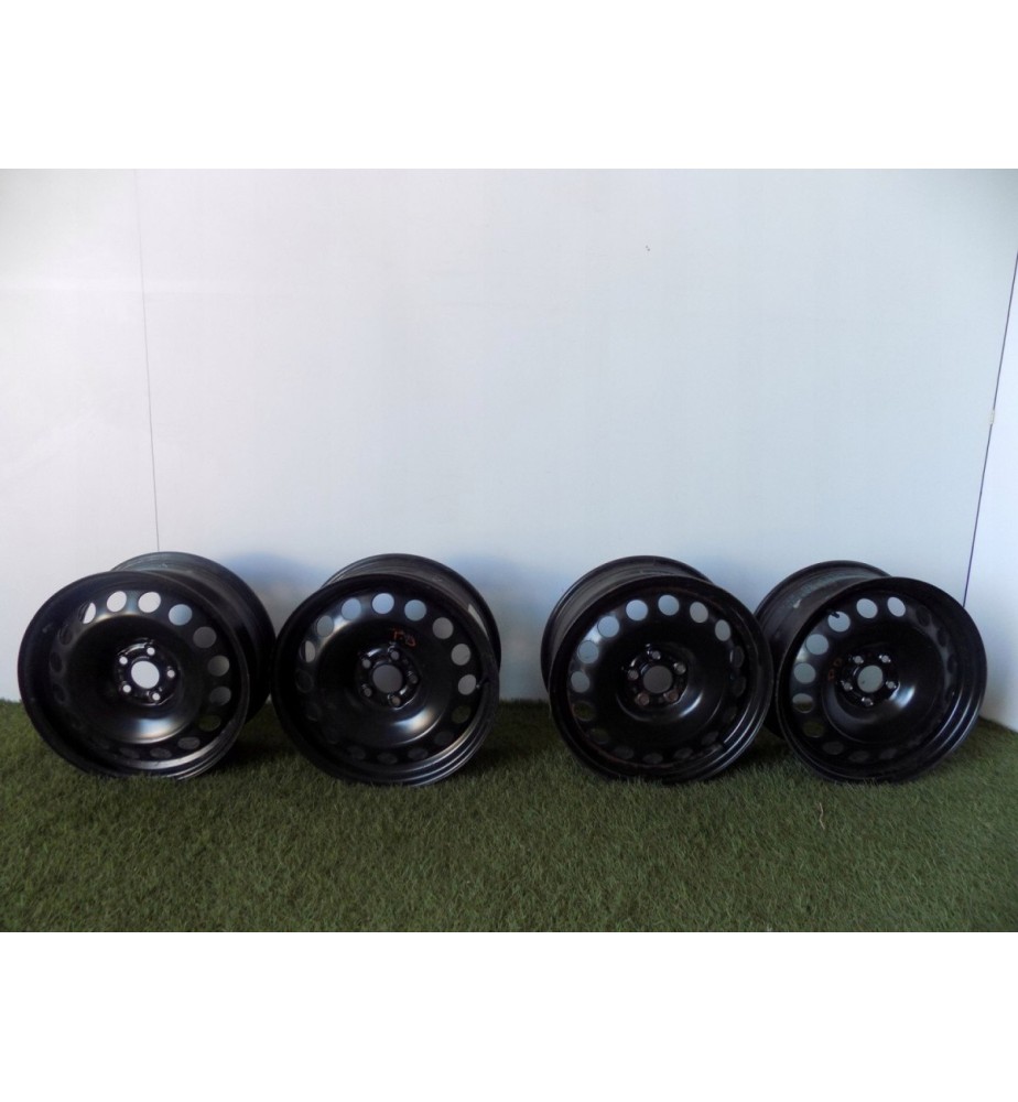 VW GOLF 4 - Kompletná sada oceľových diskov 16 palcov - 2635