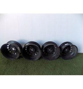 VW GOLF 4 - Kompletná sada oceľových diskov 16 palcov - 2635