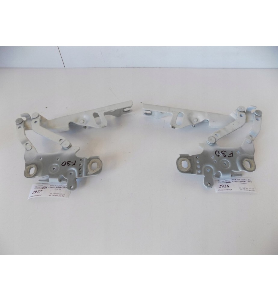 BMW 3 F30 F32 F33.. - Záves kapoty pravý - 2927