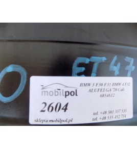 BMW 3 F30 F31 BMW 4 F32 - Hliníkový disk 20 palcov - 2604