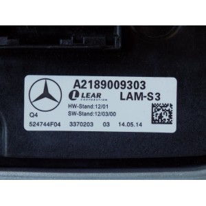Mercedes W218 W176 W117- Moduł lampy LED- 12356 | mobilpol.sk