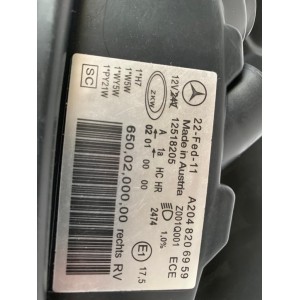 Mercedes GLK W204 Predný reflektor Xenon R 12696 | mobilpol.sk