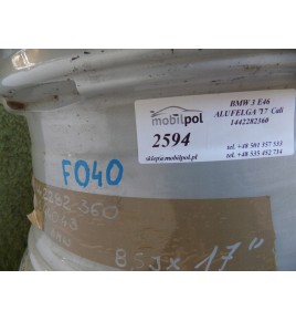 BMW 3 E46 - Alu koleso 17 palcov - 2594