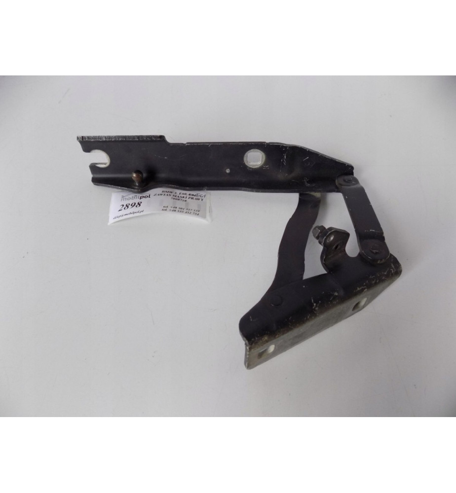 BMW 5 E60 E61 Záves kapoty Pravý - 2898