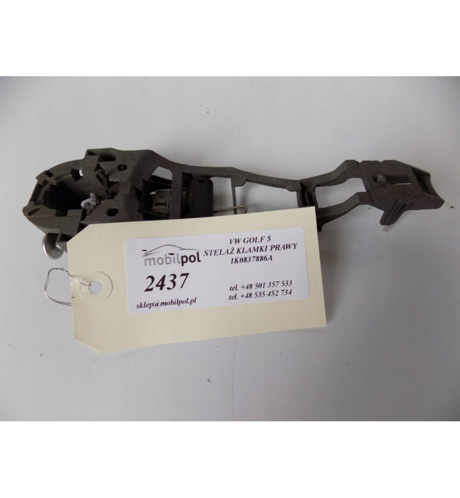 VW GOLF 5 RÁM KLHKY PRAVÝ - 2437