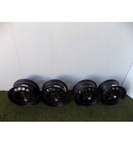 VW GOLF 4 - Kompletná sada oceľových diskov 16 palcov - 2635