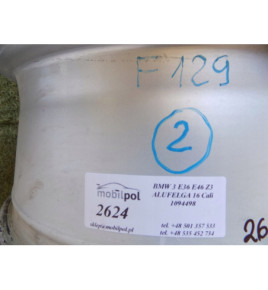 BMW 3 E36 E46 Z3 - Komplet diskov 17 palcov - 2623