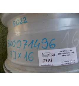 AUDI A3 A4 A6 - Hliníková disk 16 palcov - 2593