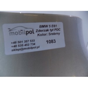 BMW 5 E61 Zadný nárazník PDC Strieborný - 1083 | mobilpol.sk