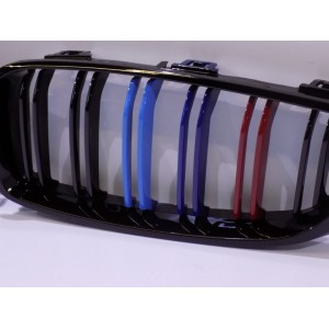 BMW 4 F32 Gril / Nerezový lesk / M-Power - 4116 | mobilpol.sk