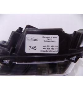 Mercedes E-Klas W212 Lampa / Halogén LED L - 0745