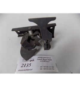 Mercedes W211 - Zámok kapoty