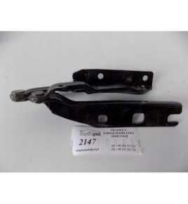 VW GOLF 6 - Záves kapoty ľavý - 2148