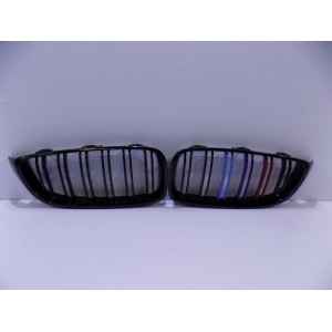 BMW 4 F32 Gril / Nerezový lesk / M-Power - 4116 | mobilpol.sk