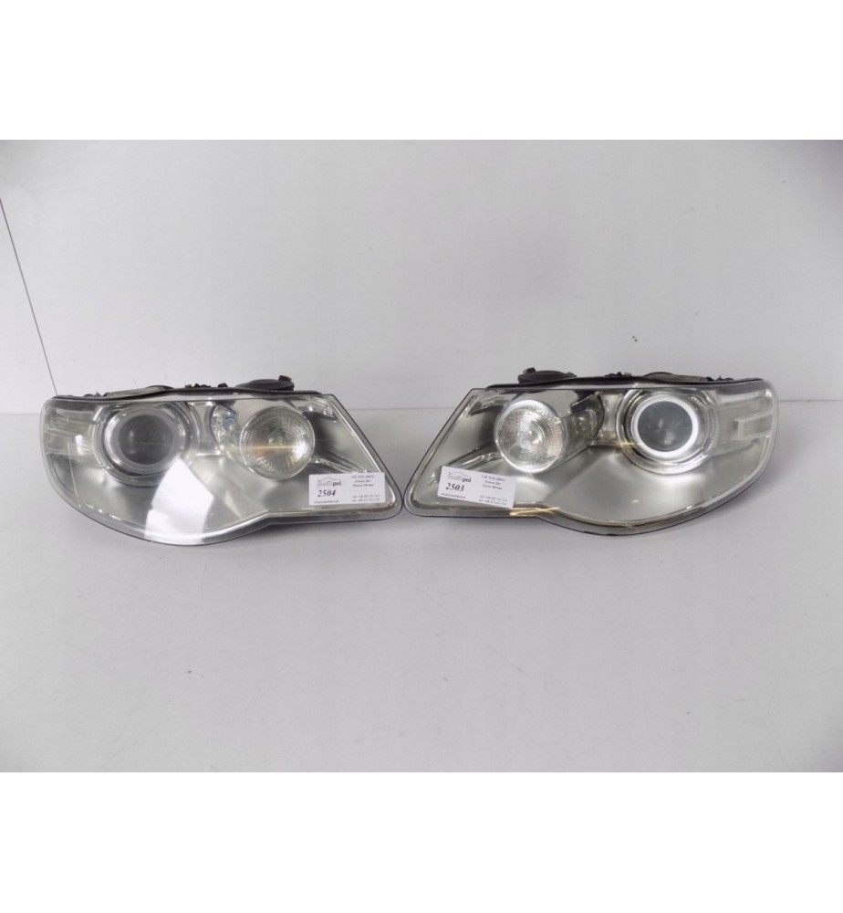 VW Touareg Kompletné svetlá Xenon Otáčavé L / R - 2503/04