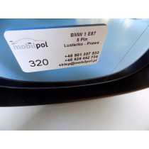 BMW 1 E87 Zrkadlo Pravé 5 PIN - 0320
