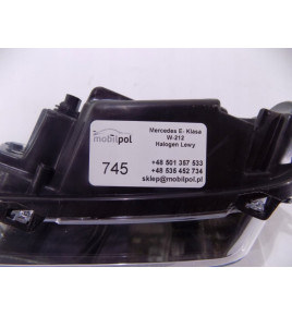 Mercedes E-Klas W212 Lampa / Halogén LED L - 0745