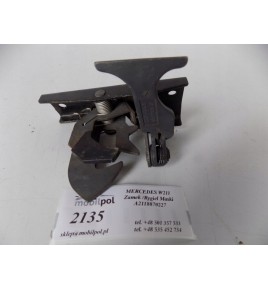 Mercedes W211 - Zámok kapoty