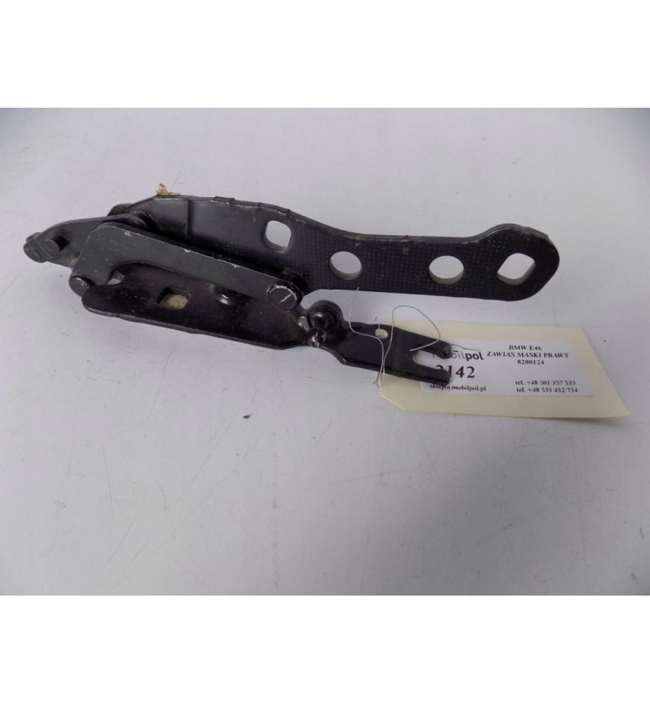 BMW 3 E46 Záves kapoty Pravý - 2142