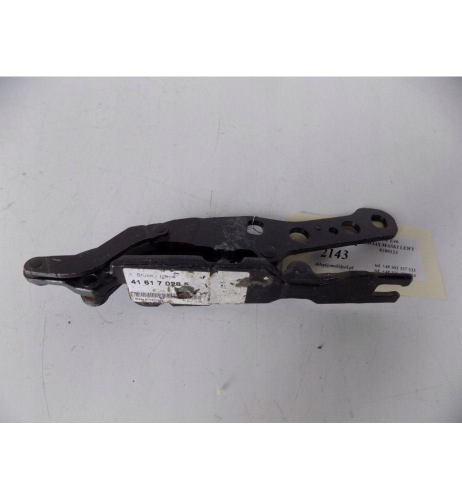 BMW 3 E46 Záves kapoty Ľavý - 2143