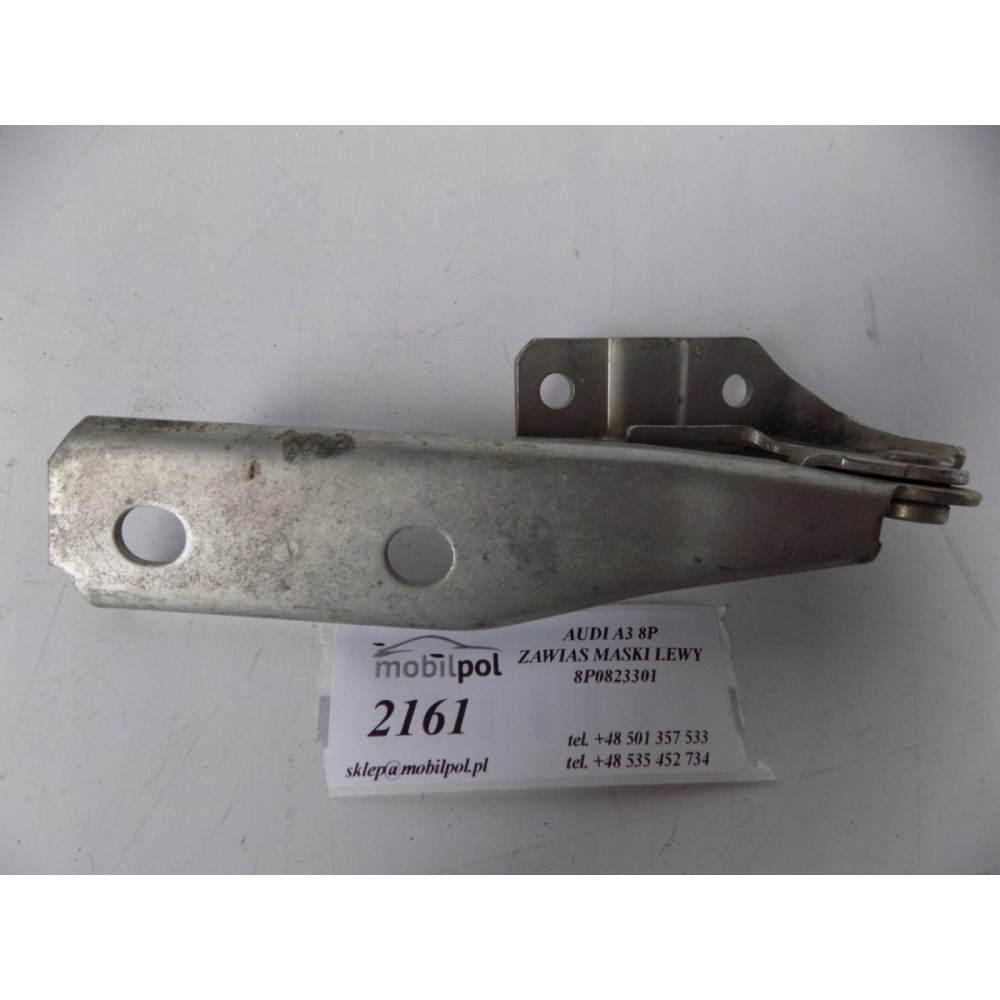 AUDI A3 8P Pánt kapoty Ľavý - 2161