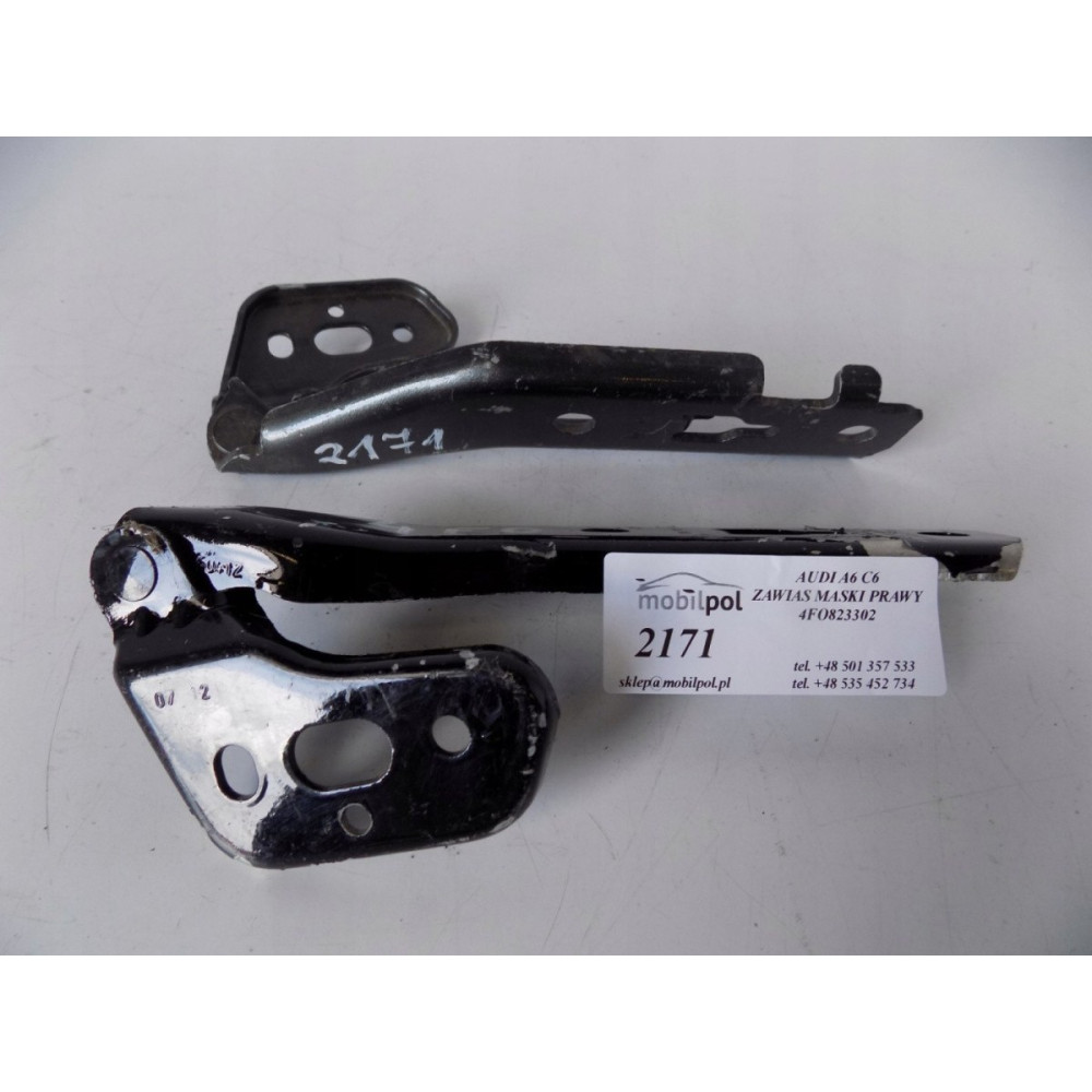 AUDI A6 C6 4F Pánt kapoty Pravý - 2171