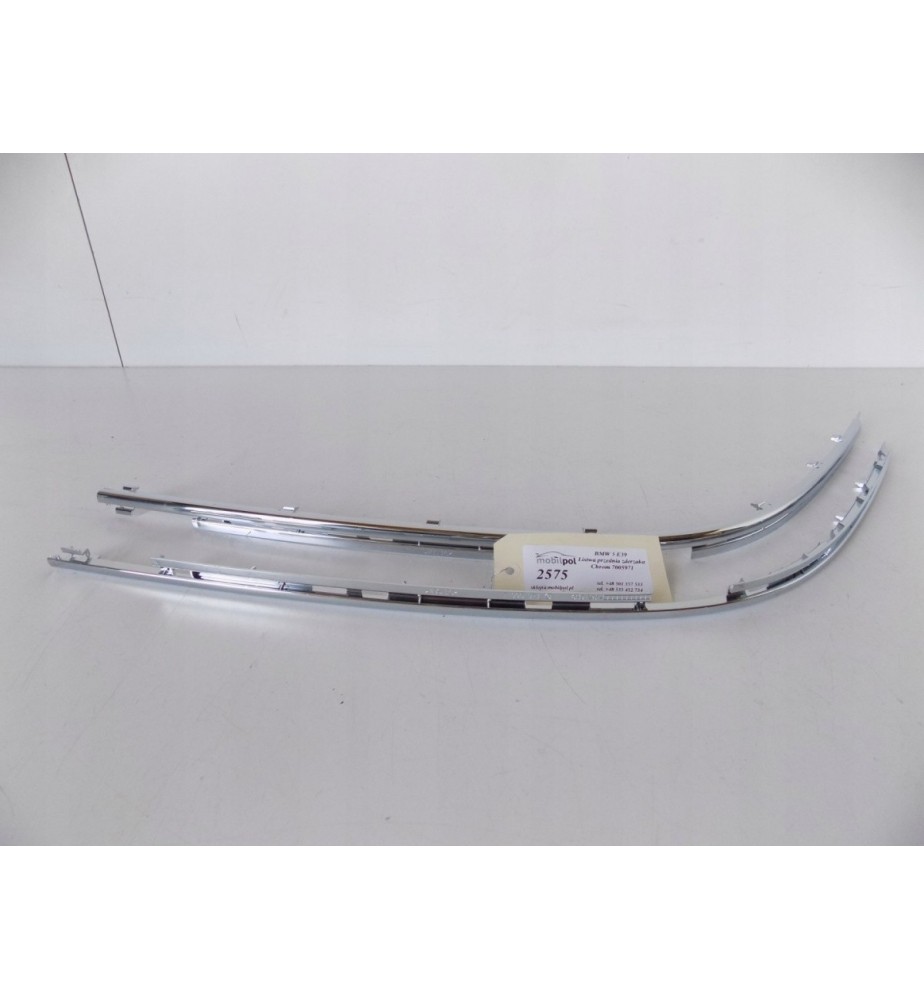 BMW 5 E39 - Predné nárazníkové lišty Chrom - 2575