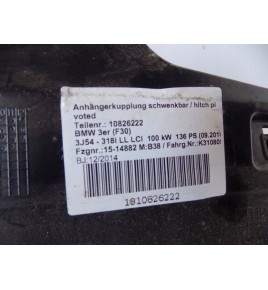 BMW 3 F30 / F31 Klzák zadného nárazníka - 2246