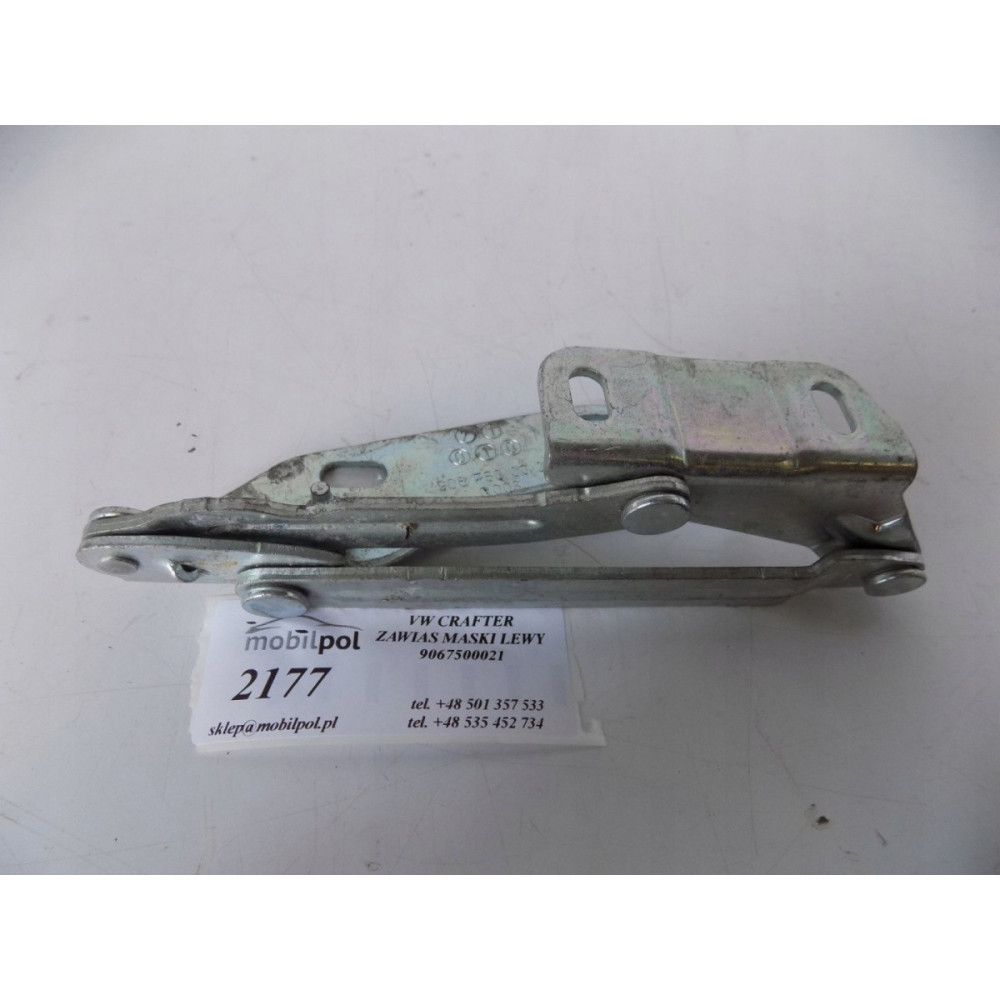 VOLKSWAGEN CRAFTER Záves kapoty Ľavý - 2177