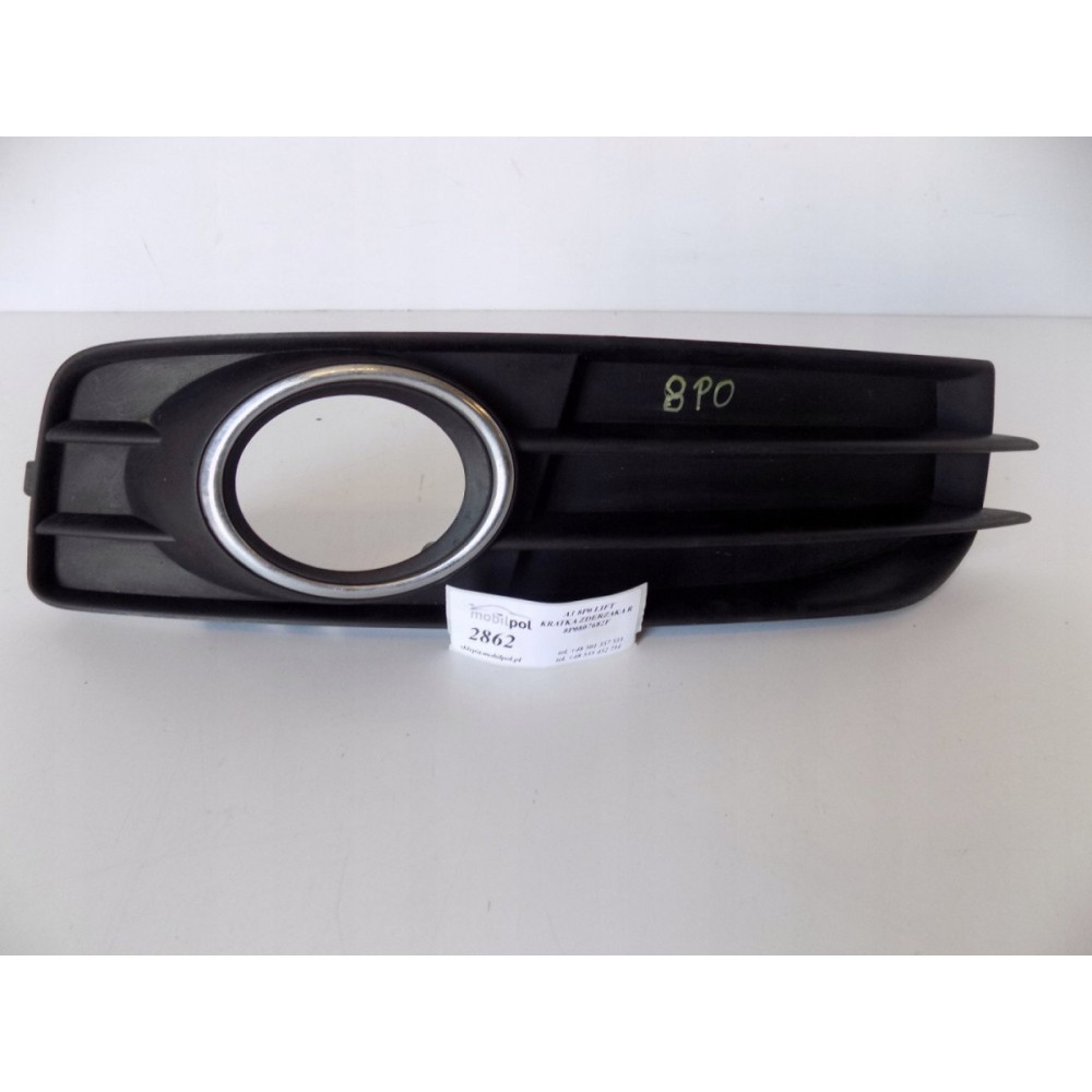 Audi A3 8P0 Lift - Mriežka nárazníka pravá - 2862