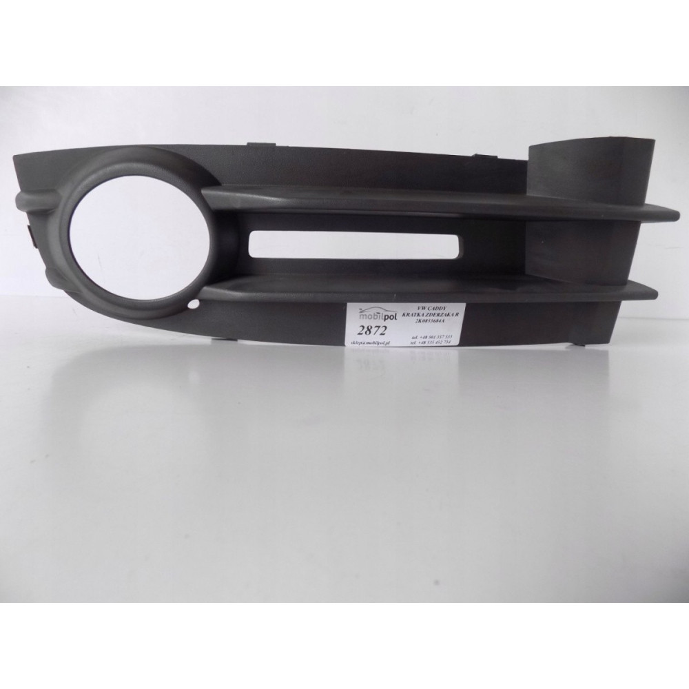 VW Caddy - Pravá mriežka nárazníka - 2872