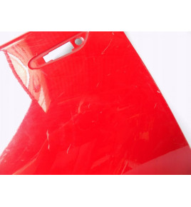 BMW 1 E87 E88 ĽAVÉ BLATNÍK (A75 červená) - 0611